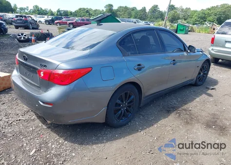 2017 Infiniti Q50 3.0T Premium from USA, damaged, VIN JN1EV7ARXHM834510